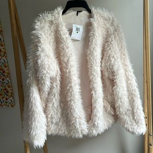 Kensie Faux Fur Shrug